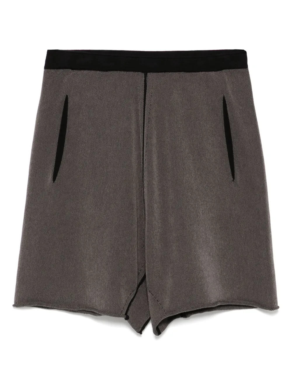 Label Under Construction shorts con pretina elástica | negro | Image 1