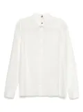 Label Under Construction concealed-button shirt - White