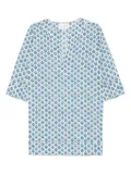 MC2 Saint Barth Macha tunic dress - White
