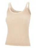Blumarine cotton tank top - Pink