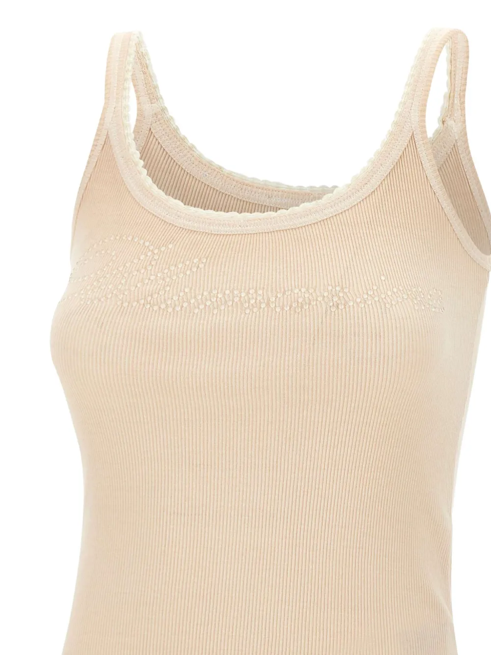 Blumarine Katoenen tanktop Roze