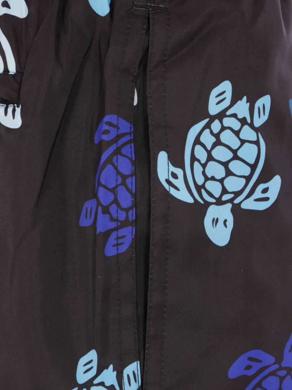 Vilebrequin Zwembroek met logoprint Zwart