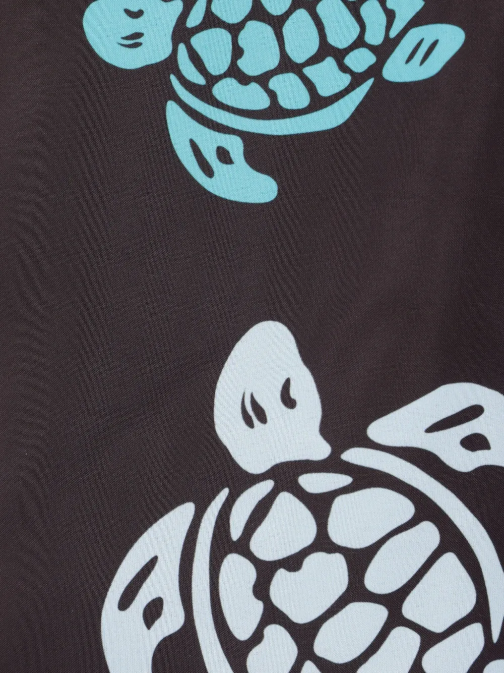 Vilebrequin Zwembroek met logoprint Zwart