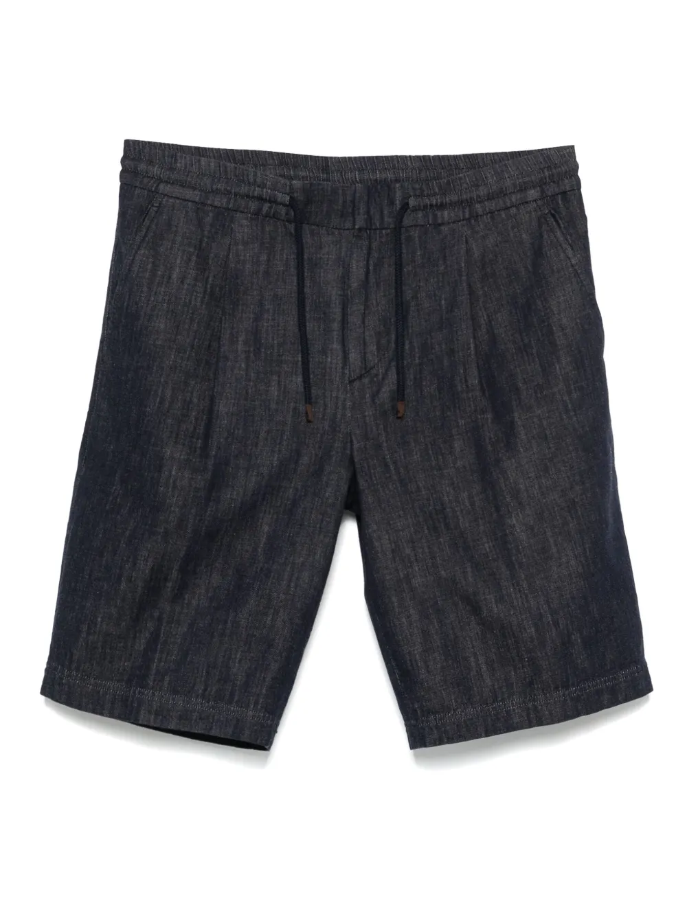 Brunello Cucinelli Shorts met trekkoord Blauw