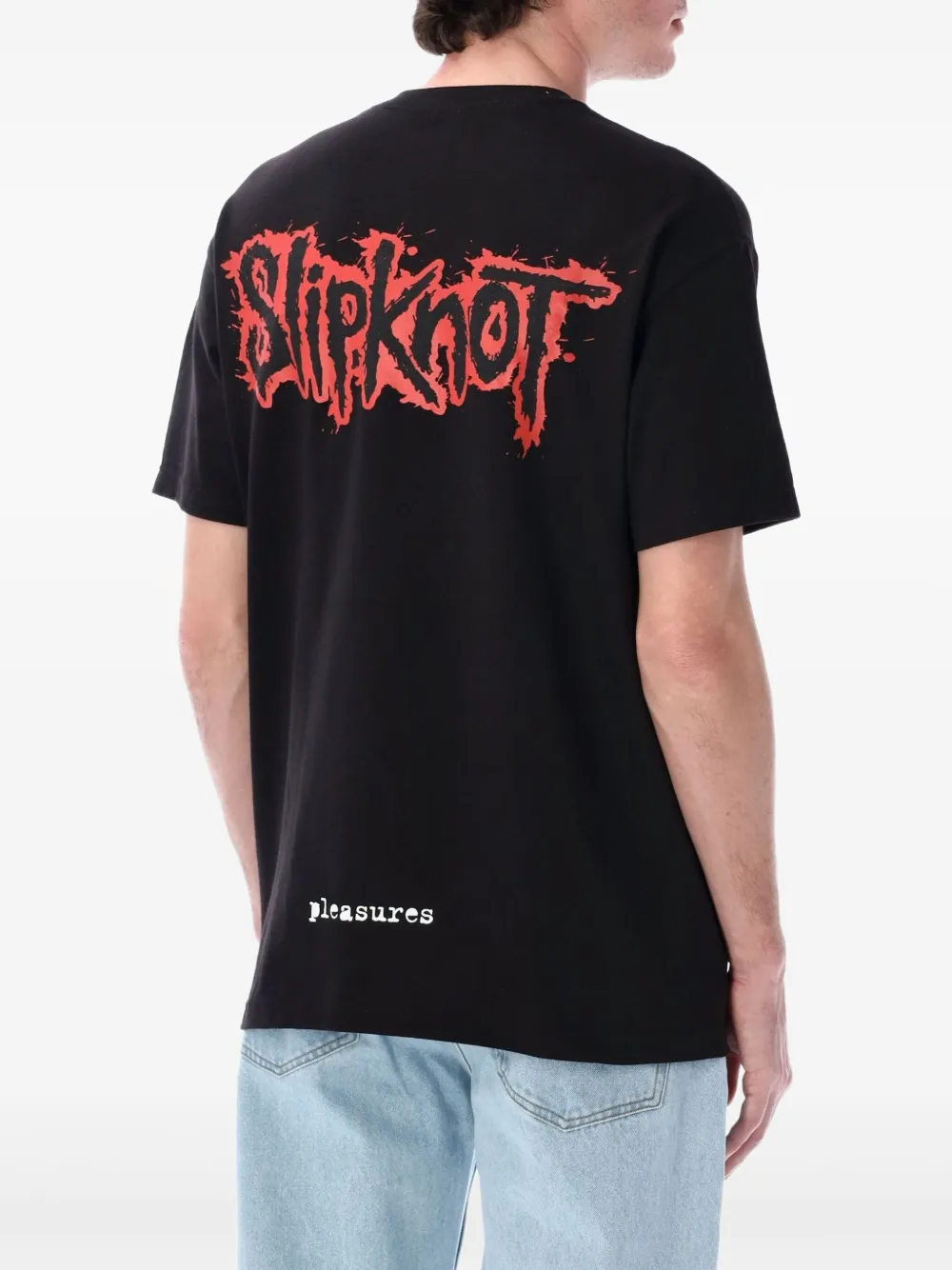 Pleasures Katoenen T-shirt - Zwart