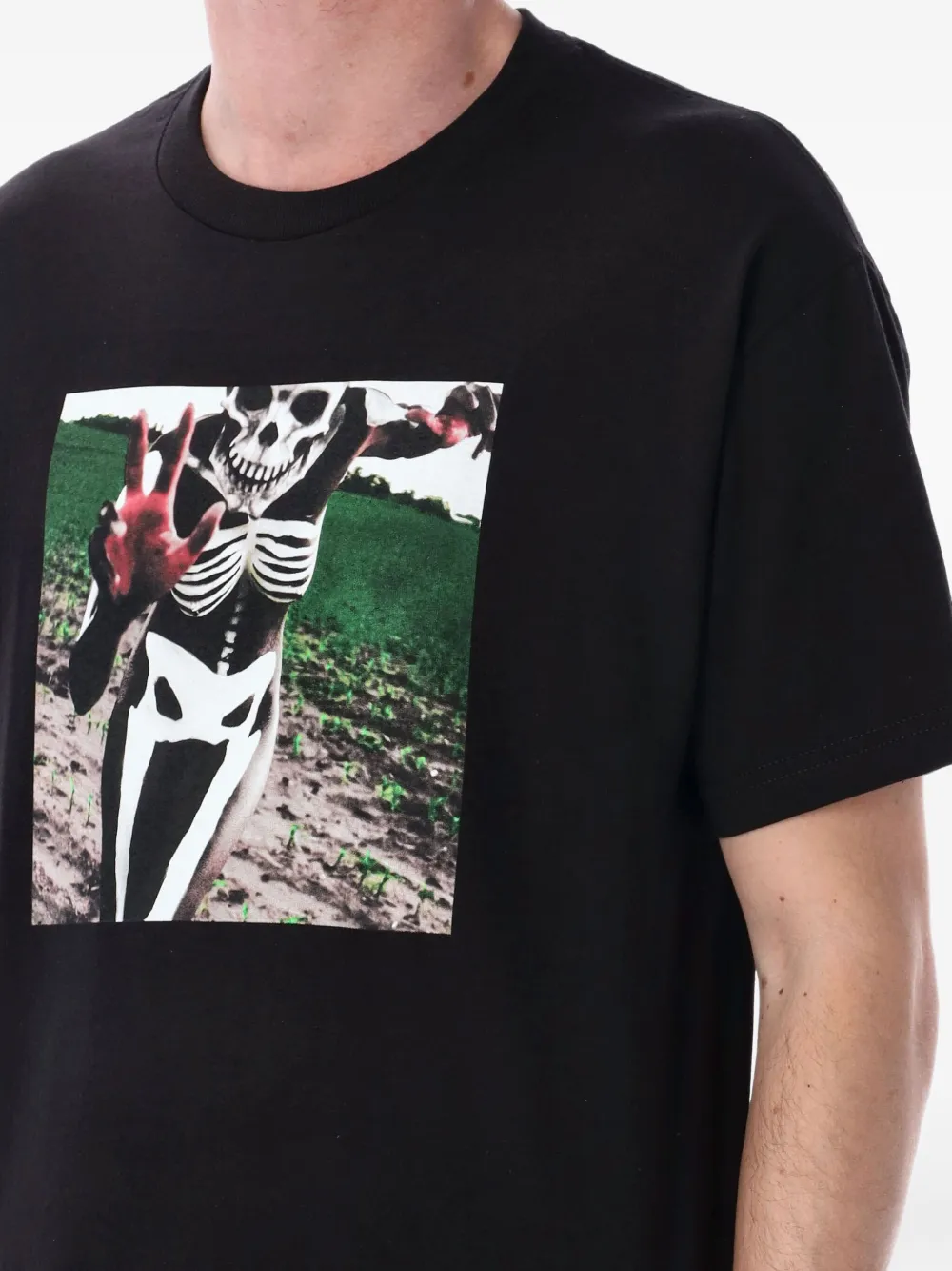 Pleasures Katoenen T-shirt Zwart