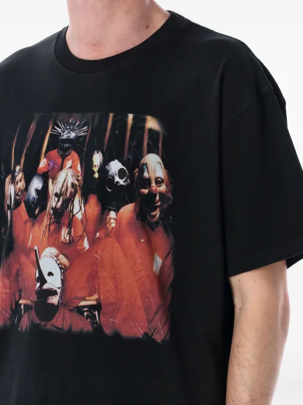 Pleasures x Slipknot Self Titled T-shirt | Black | FARFETCH