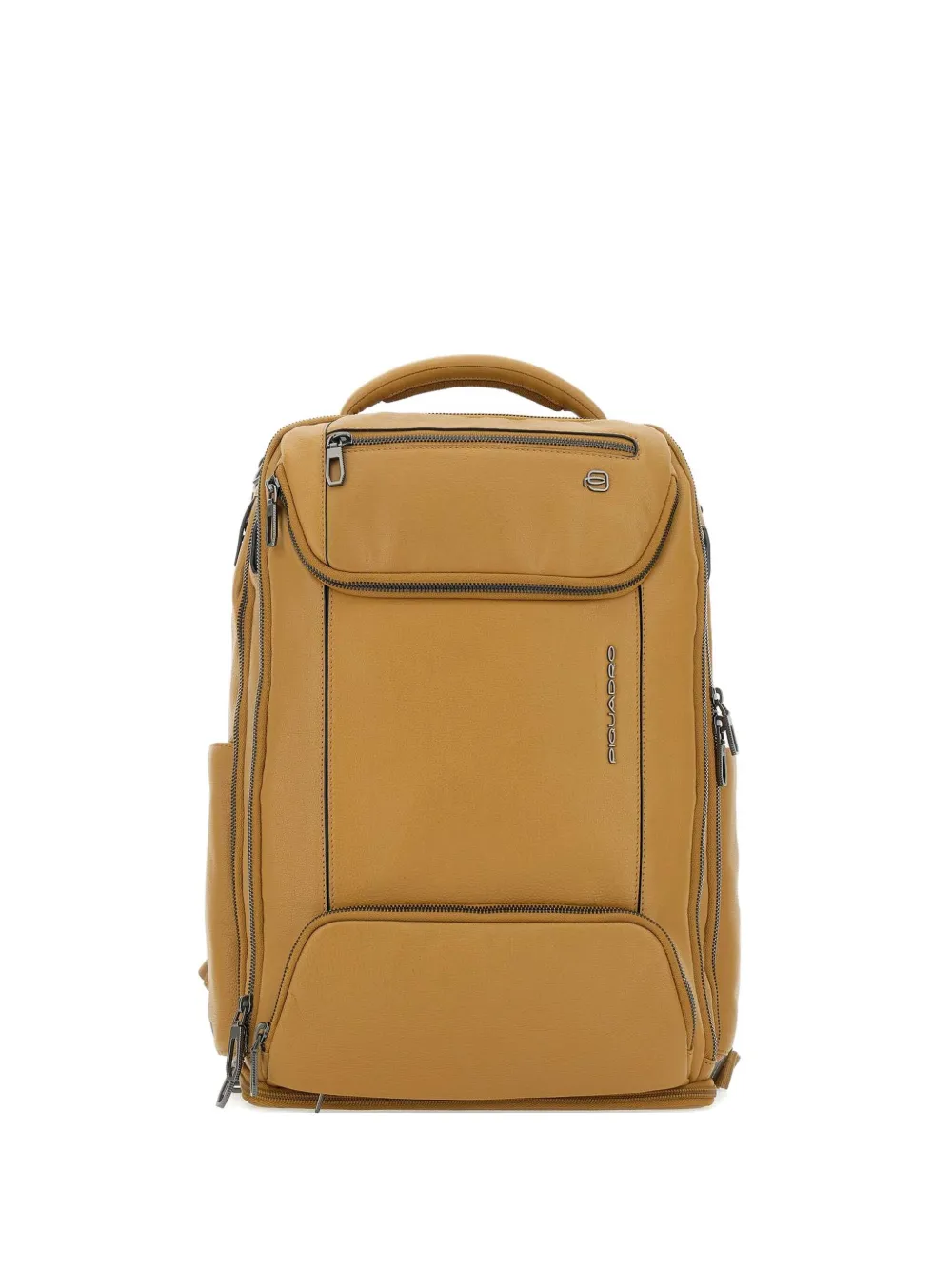 PIQUADRO 15.6インチ PCケース バックパック - イエロー PIQUADRO 15.6インチ PCケース バックパック - イエロー