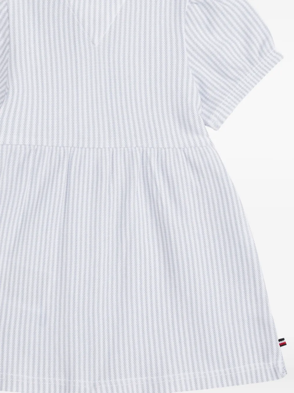 Tommy Hilfiger Junior Gestreepte jurk Blauw