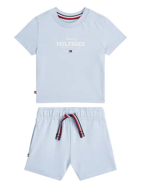 Tommy Hilfiger Junior set de shorts con logo estampado (set de 2 piezas)