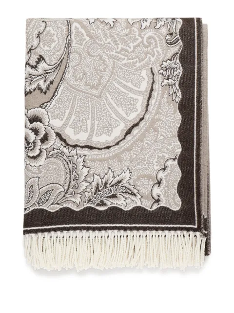 ETRO HOME manta Bloom de 180cm x 140cm