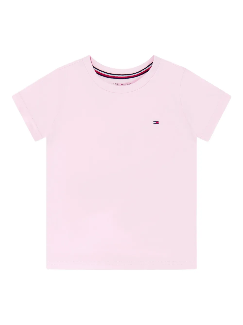 Tommy Hilfiger Junior Katoenen T-shirt Roze