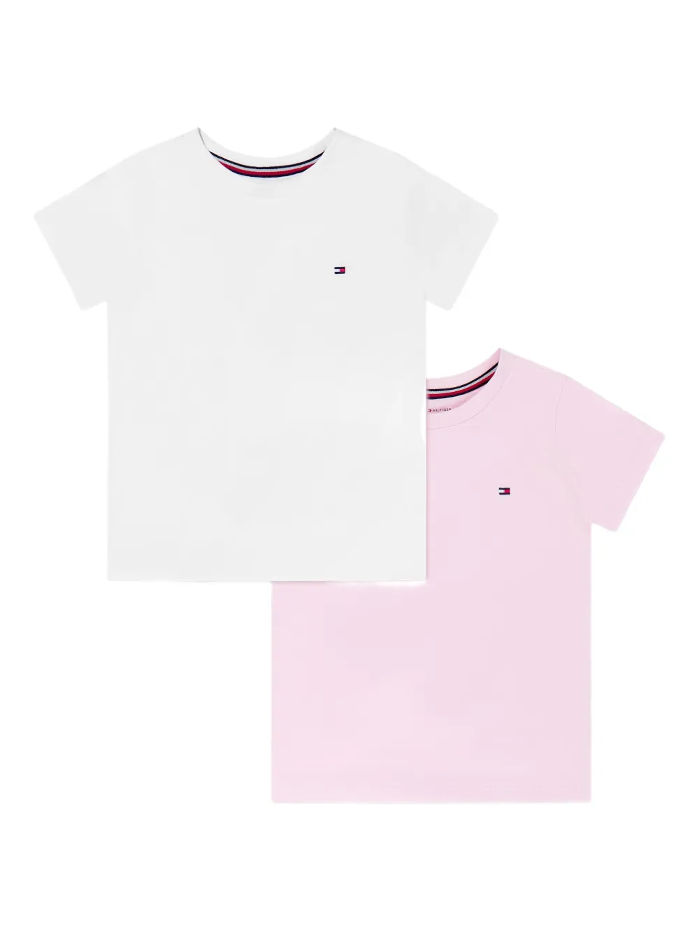 Tommy Hilfiger Junior set de playera de algodón | rosado | Image 1