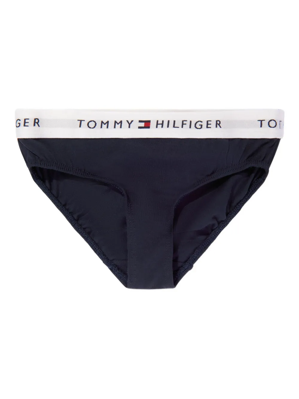 Tommy Hilfiger Junior Twee slips met logoprint Roze