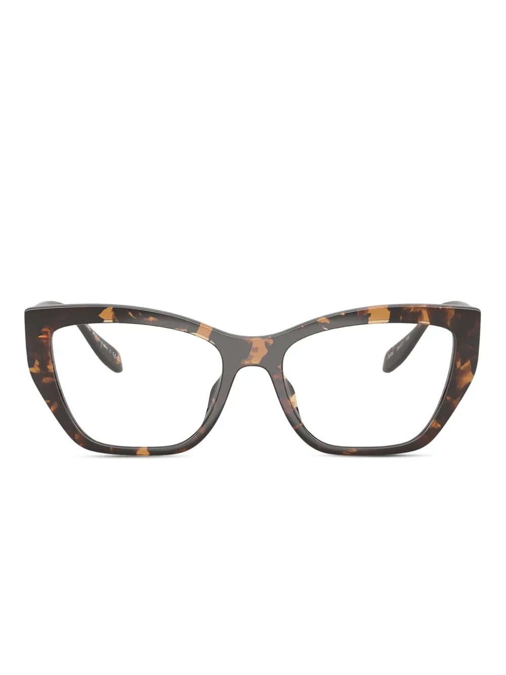 Michael Kors lunettes de vue Puglia à monture papillon | marron | Image 1