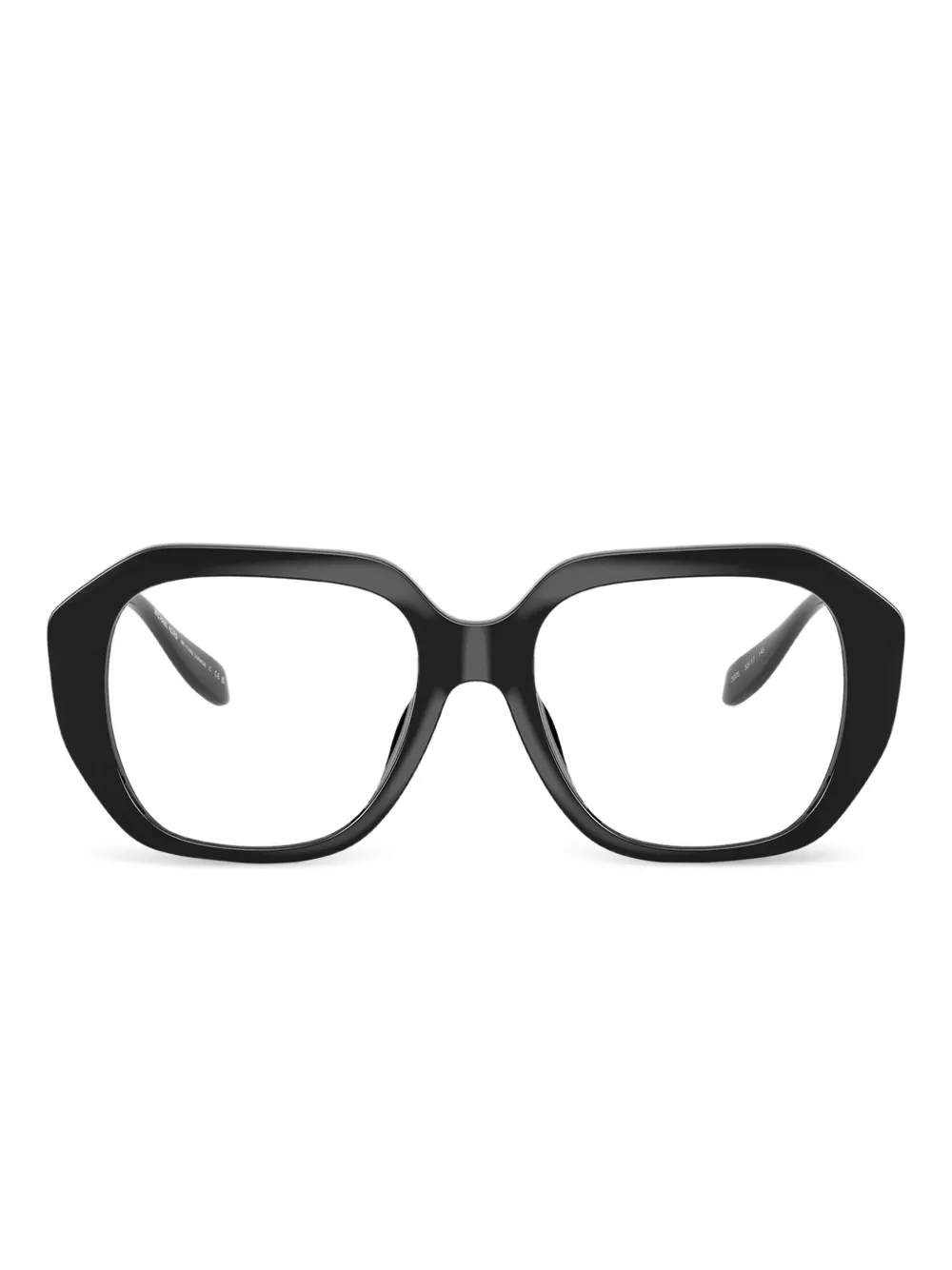 Michael Kors Valletta square-frame glasses | Black | Image 1