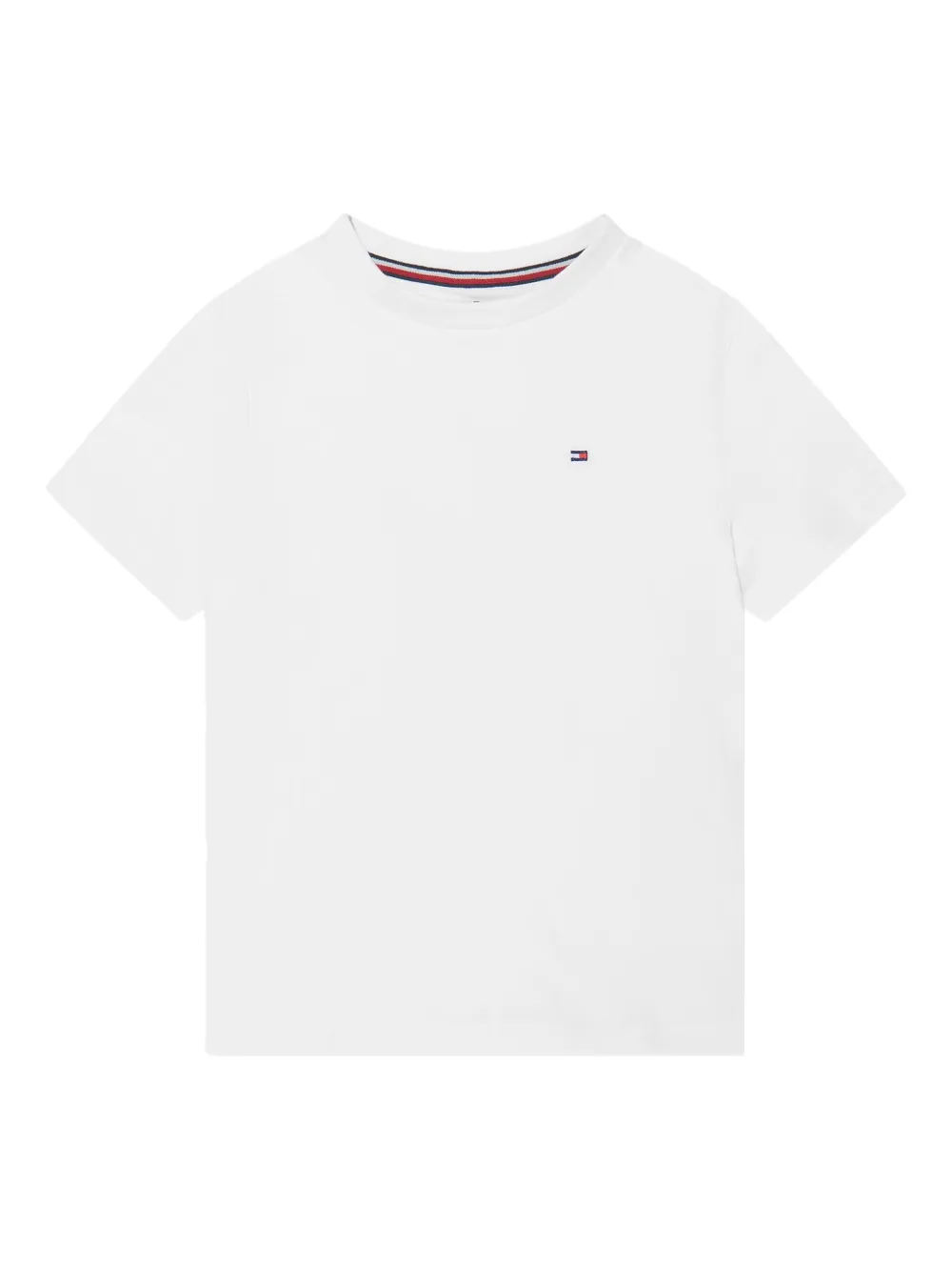 Tommy Hilfiger Junior Twee katoenen T-shirts Wit