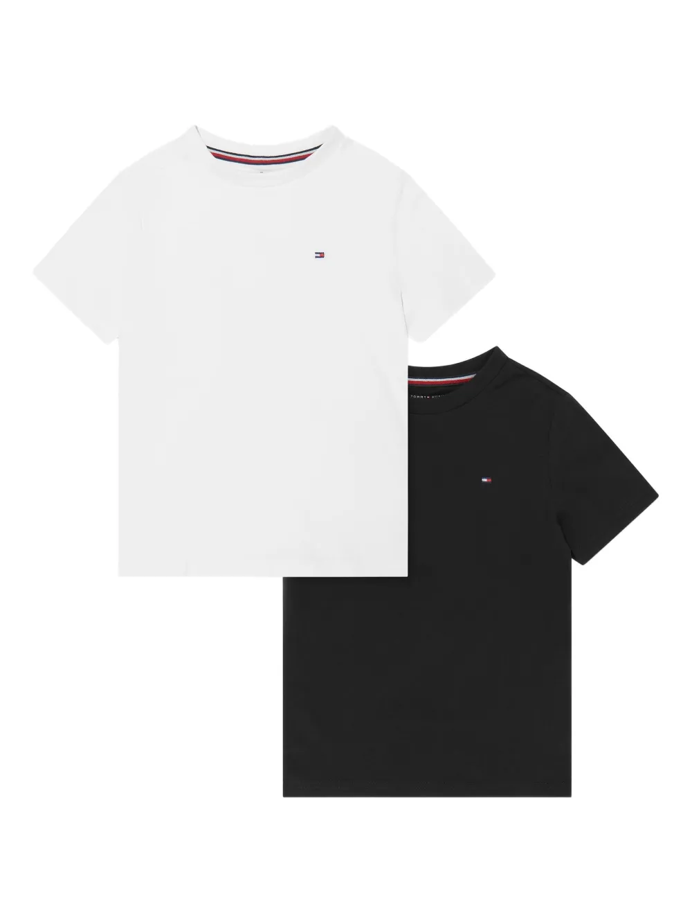 Tommy Hilfiger Junior cotton T-shirt (pack of two) | White | Image 1