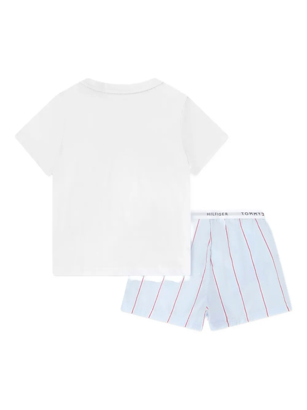 Tommy Hilfiger Junior Katoenen pyjama Wit