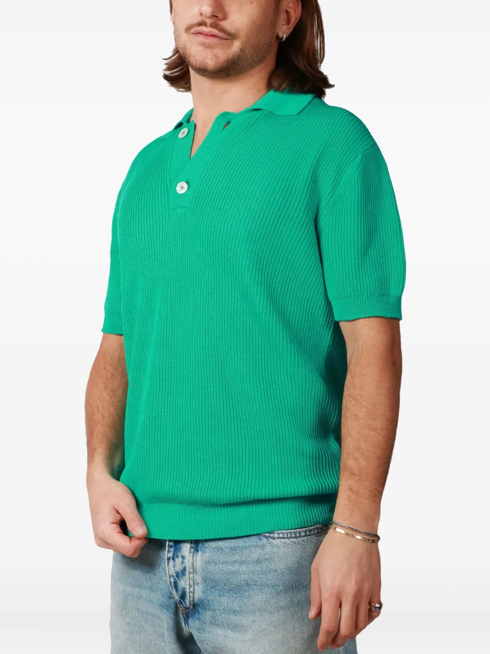 AMARÁNTO ribbed polo shirt | Image 2