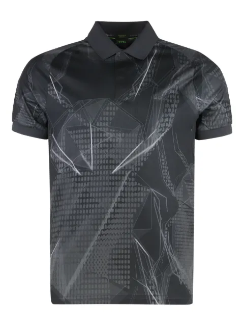 BOSS Paddy graphic-print polo shirt