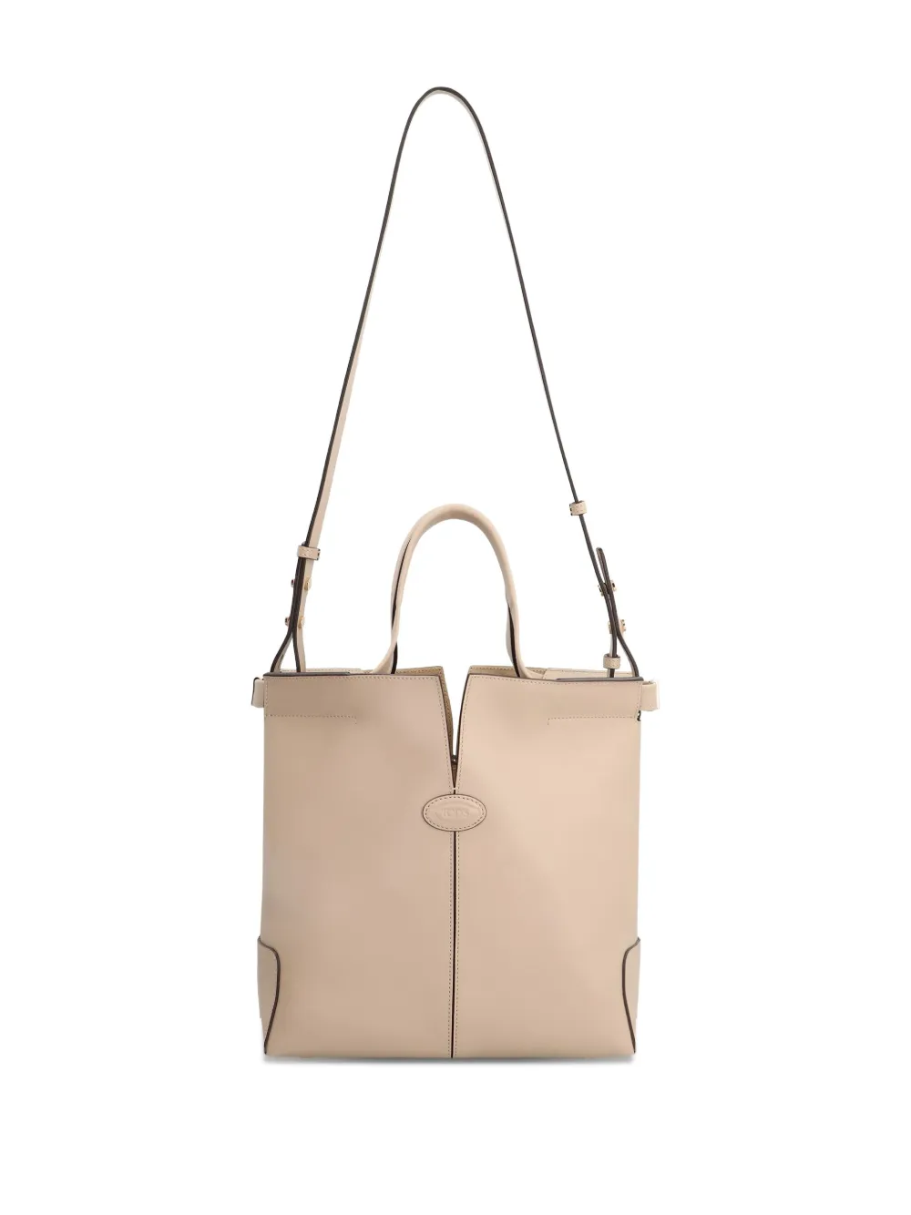 Tod's Medium Di Bag Folio shopper Beige