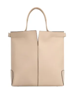 トートバッグ TOD'S Mud Leather Shopping Bag Mini Leather T Timeless Tote Shopping Bag | Neiman Marcus