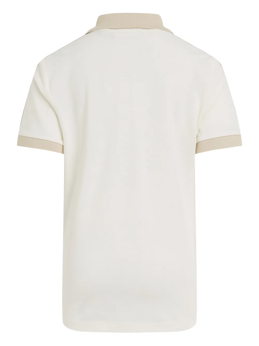 Calvin Klein Kids Poloshirt van stretch-katoen Beige