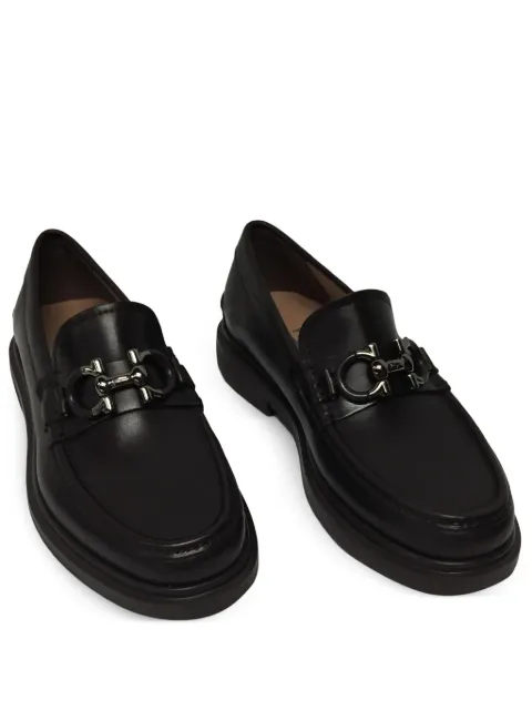 Ferragamo leather loafers