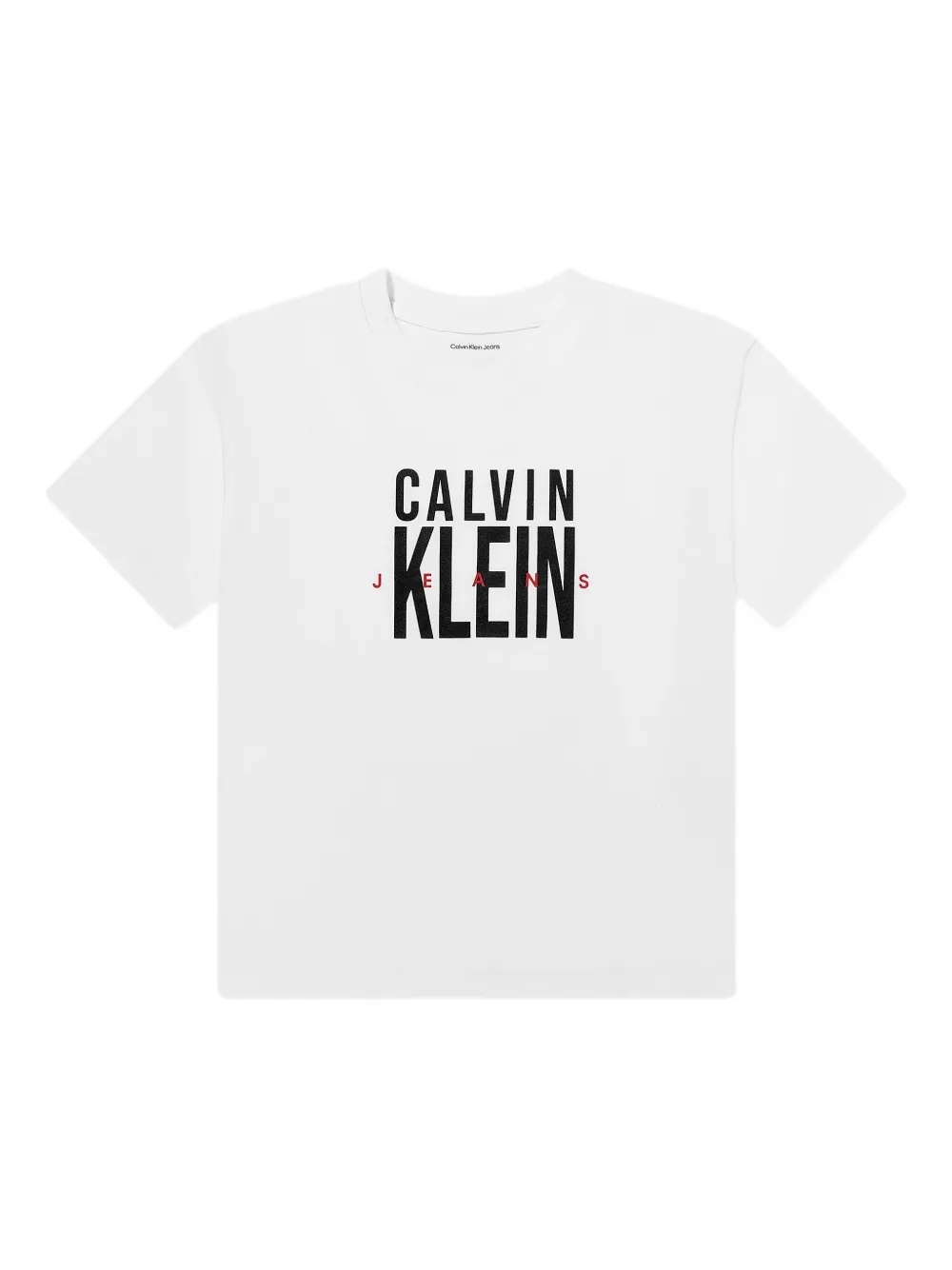 Calvin Klein Kids Katoenen T-shirt Wit