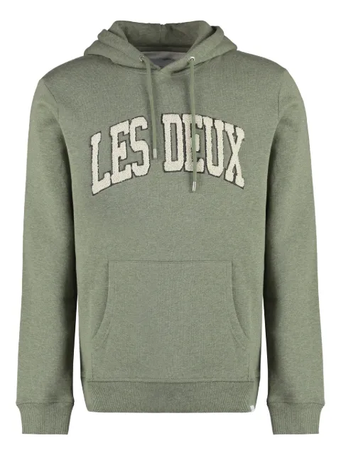 Les Deux Crane cotton hoodie