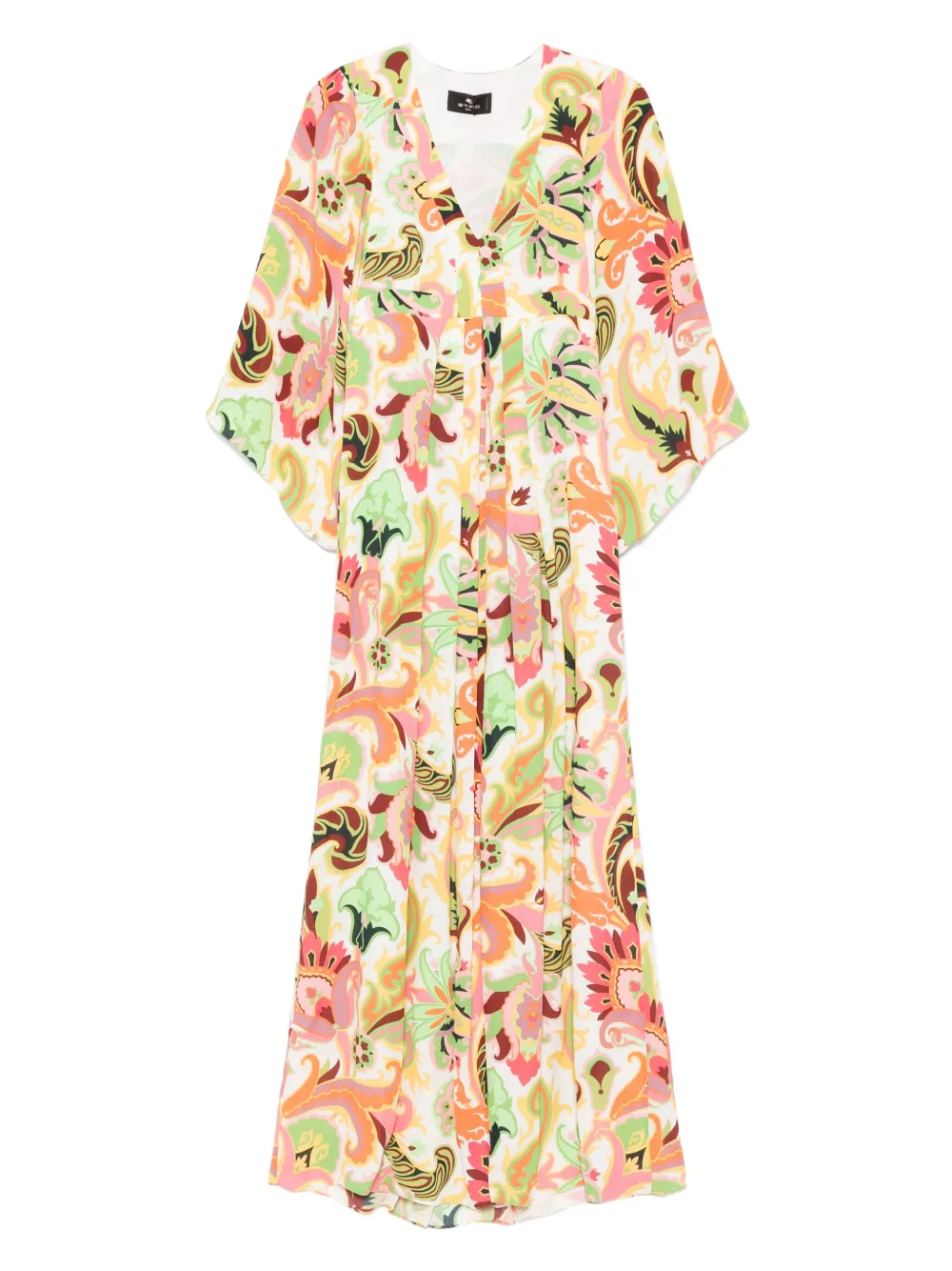 ETRO Maxi-jurk met paisley-print Wit