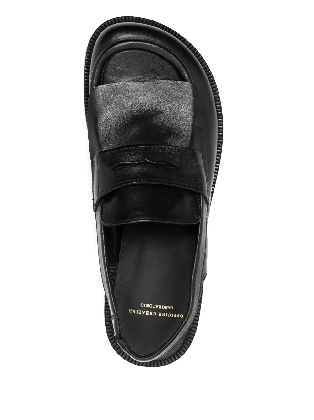Officine Creative slingback loafers Black