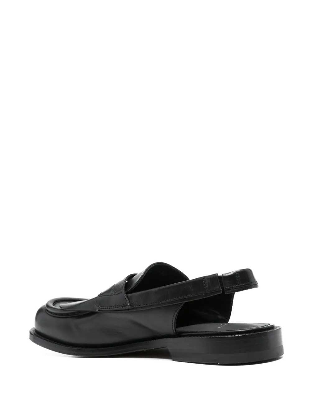 Officine Creative slingback loafers Black