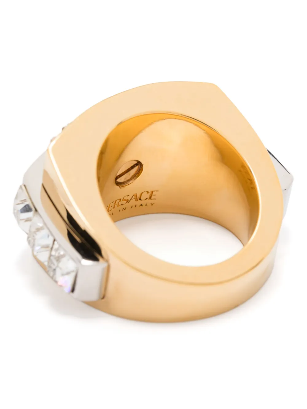 Versace Pre-Owned Greca-detailed ring | Image 2