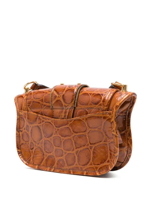 Balmain Pre-Owned Blaze Shoulder Bag | Brown | FARFETCH
