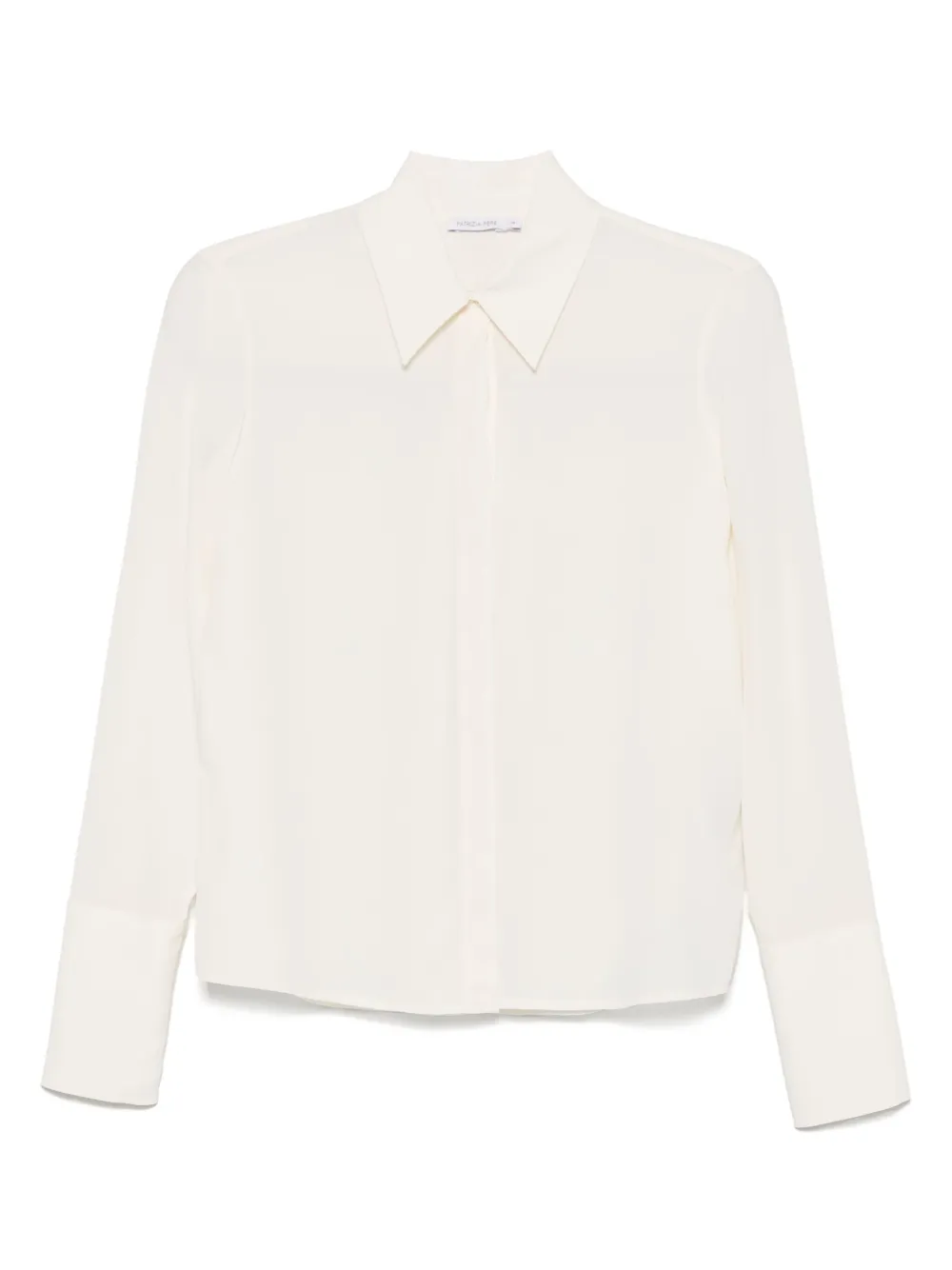 Patrizia Pepe Crêpe blouse Wit