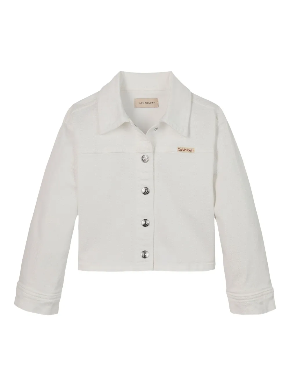 Calvin Klein Kids Jack van stretch-katoen Wit