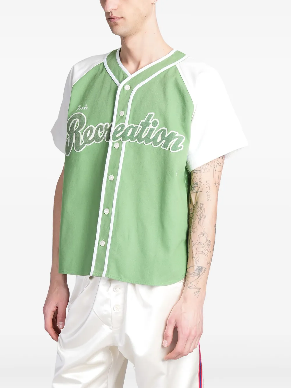 BODE Outfield honkbalshirt Groen
