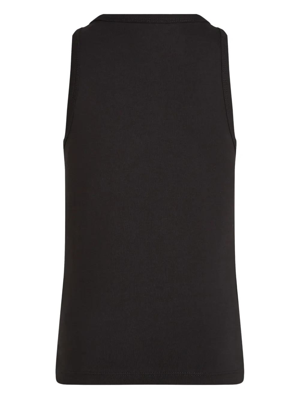 Calvin Klein Kids Top van stretch-katoen Zwart