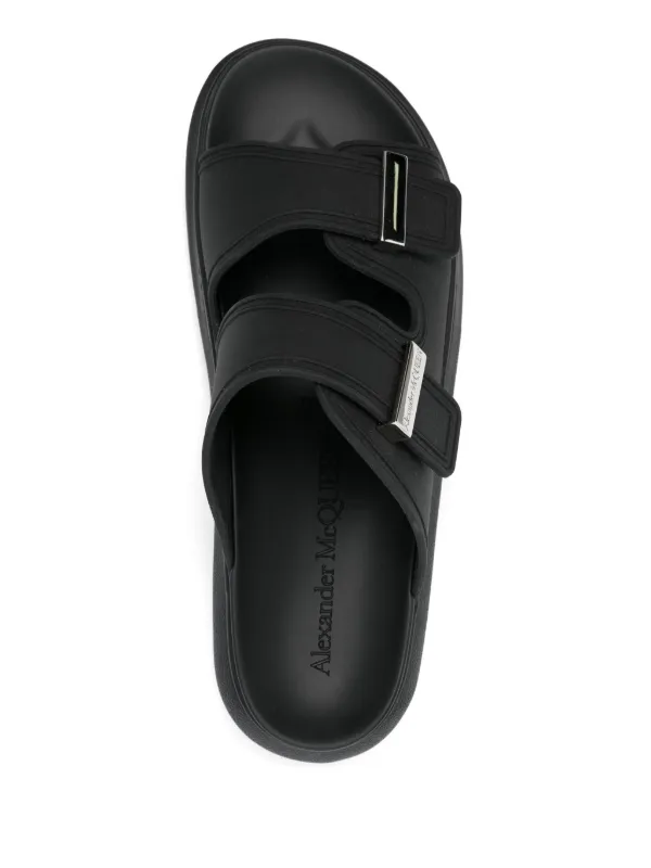 Alexander McQueen Hybrid サンダル | ブラック | FARFETCH JP