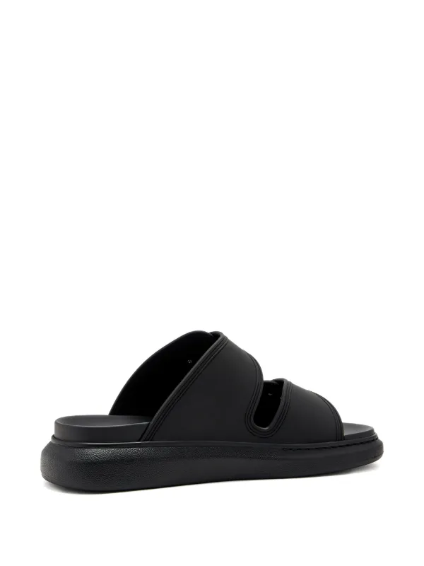 Alexander McQueen Hybrid サンダル | ブラック | FARFETCH JP