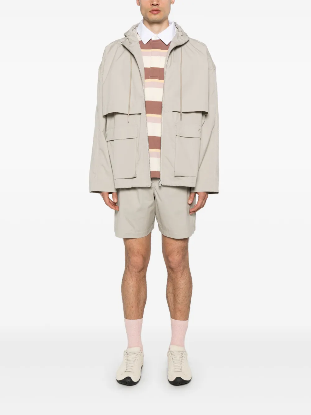 Maison Kitsuné chamarra rompevientos con capucha | Chamarras deportivas y rompevientos | Image 2
