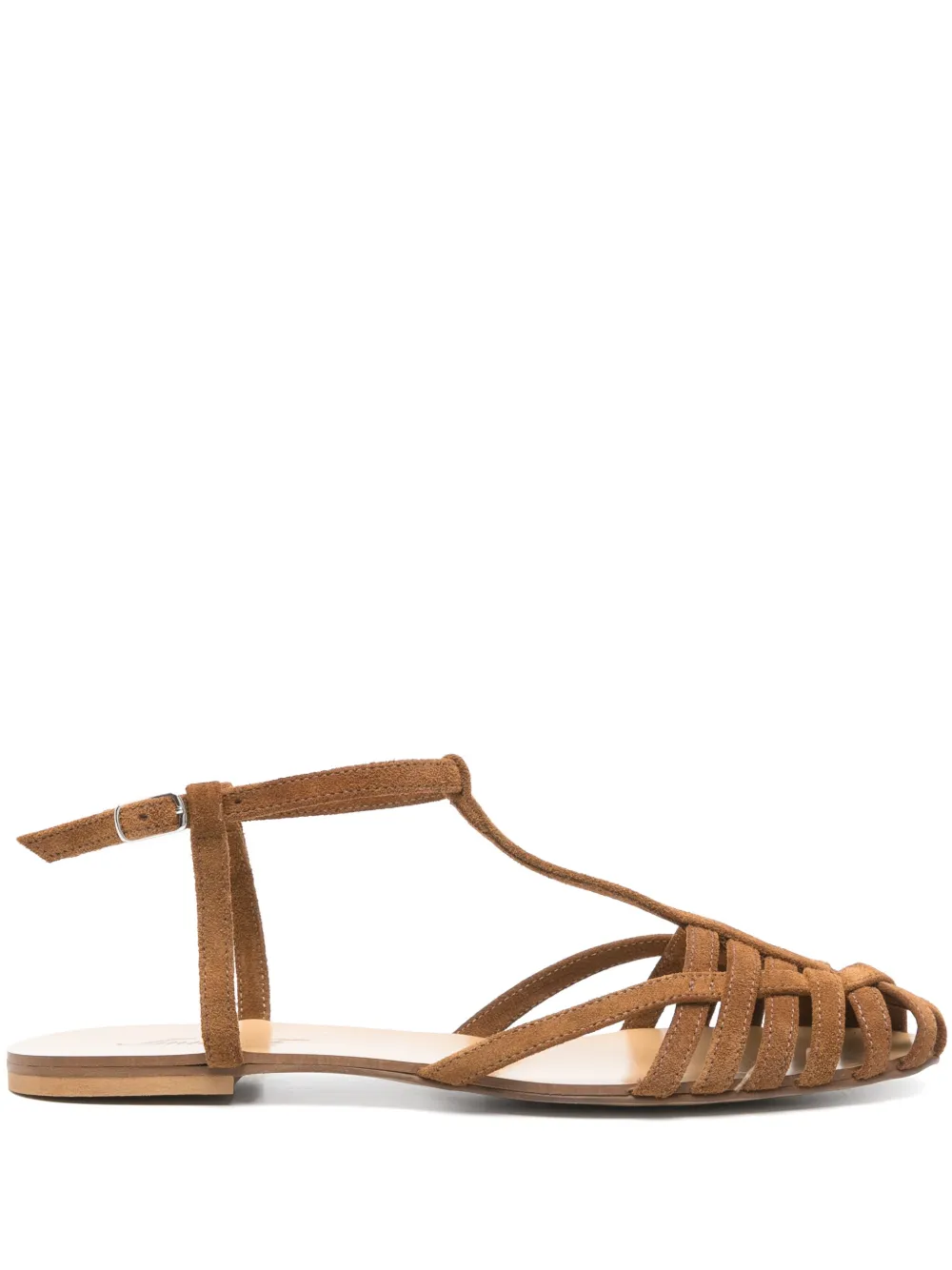 Anna F. suede sandals Bruin