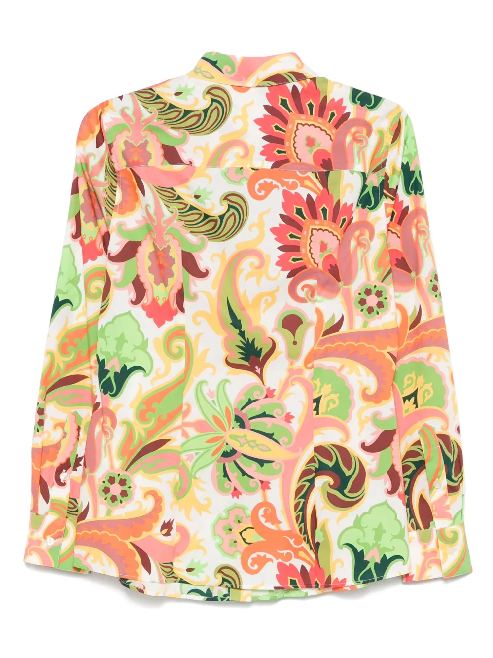 ETRO Blouse met paisley-print - Oranje