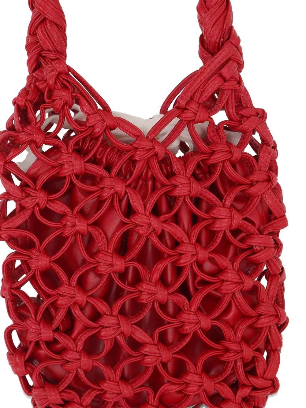 Comme Des Garçons Comme Des Garçons Geknoopte schoudertas Rood