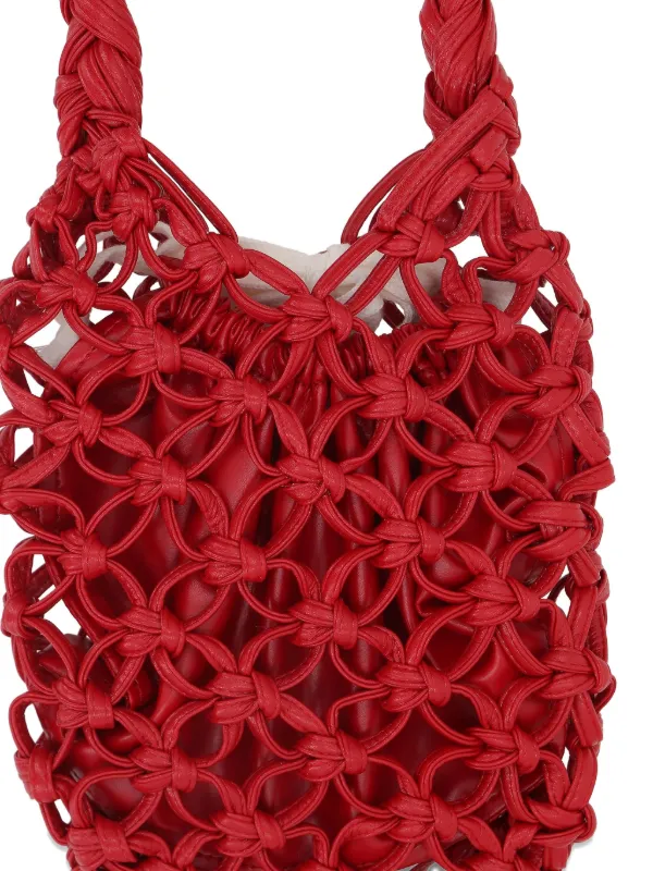 Comme Des Garçons Comme Des Garçons Knotted Shouder Bag | Red