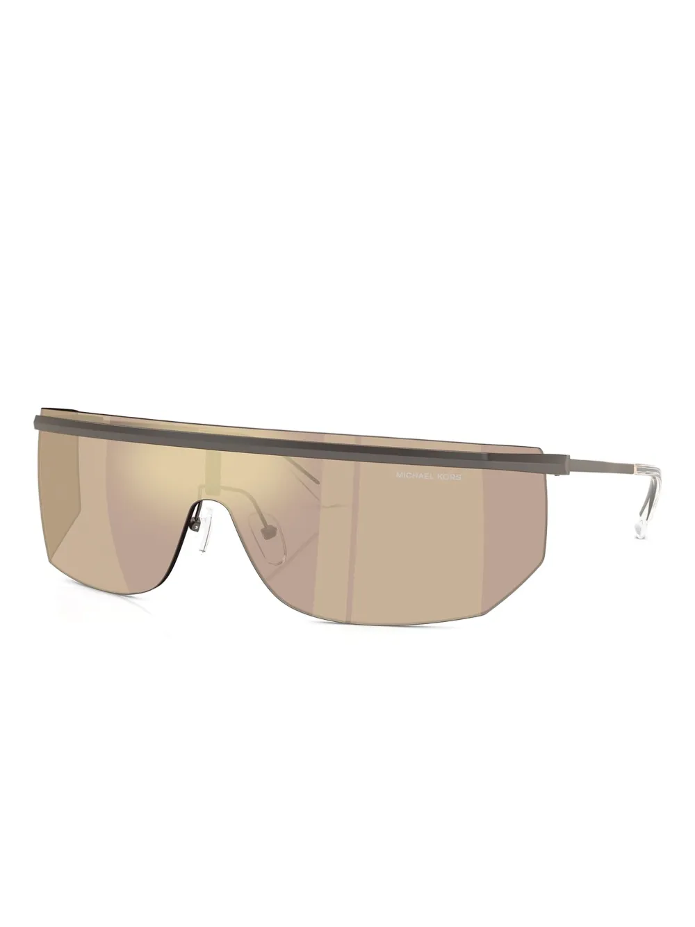 Michael Kors shield-frame metal sunglasses | Image 2
