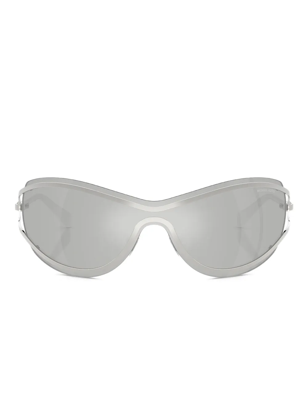 Michael Kors La Praia metal geometric-frame sunglasses Zilver