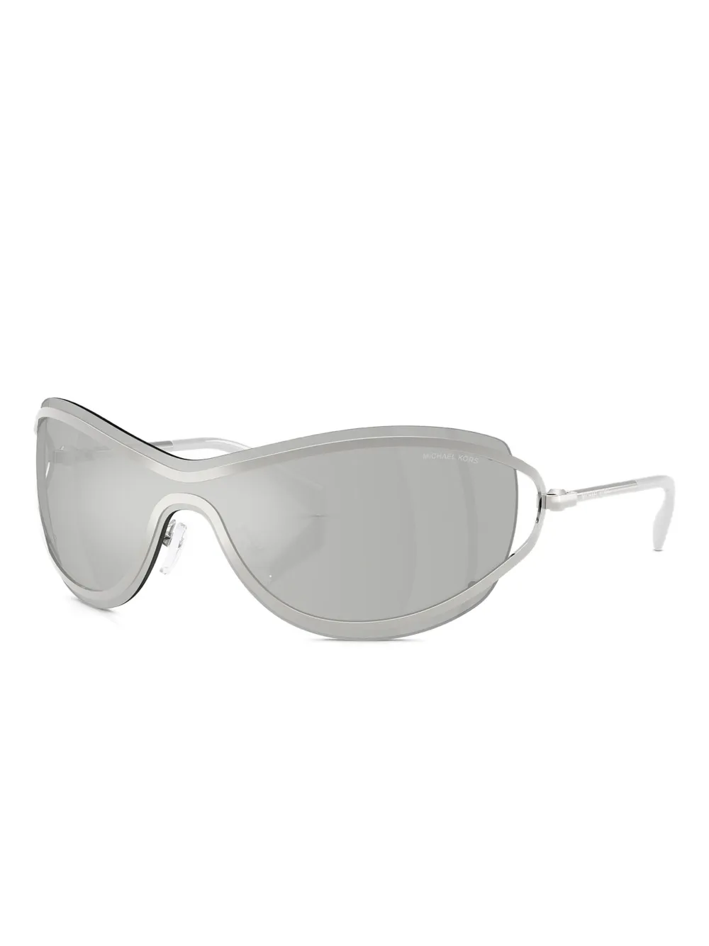 Michael Kors La Praia metal geometric-frame sunglasses Zilver